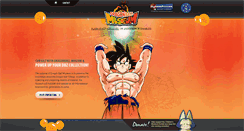 Desktop Screenshot of dragonballmuseum.com