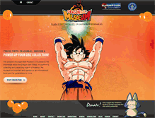 Tablet Screenshot of dragonballmuseum.com